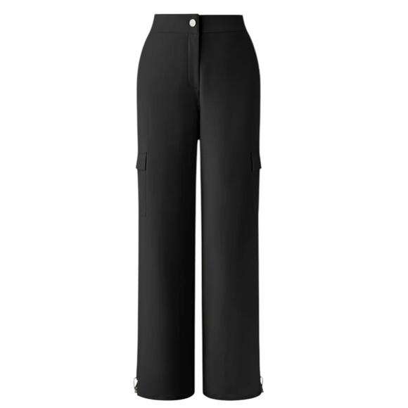 OGL Pants - NWT OGL Waterproof Fleece Cargo Pants Black Snowpants Size Medium